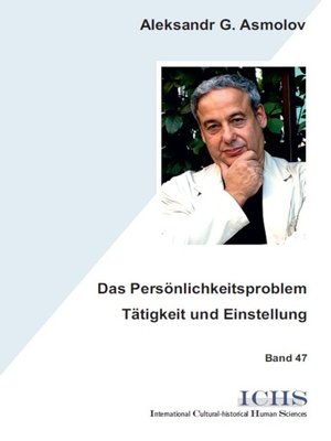 cover image of Das Persönlichkeitsproblem--Tätigkeit und Einstellung